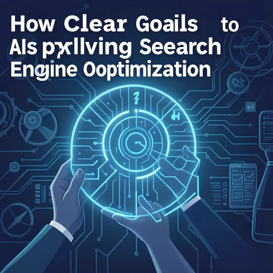 Step 3: Illustration for step: Set clear goals related to How AI Is Improving Search Engine Optimization, pr