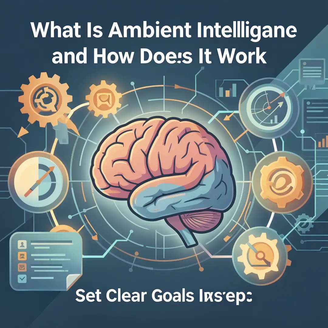 Step 3: Illustration for step: Set clear goals related to What Is Ambient Intelligence and How Does It Work,