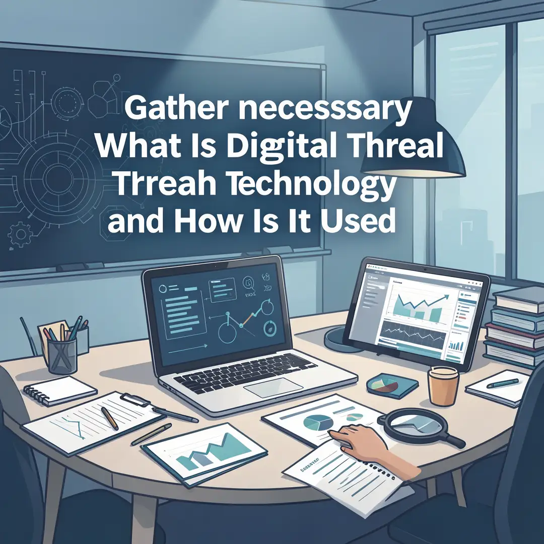 Step 4: Illustration for step: Gather necessary resources related to What Is Digital Thread Technology and H
