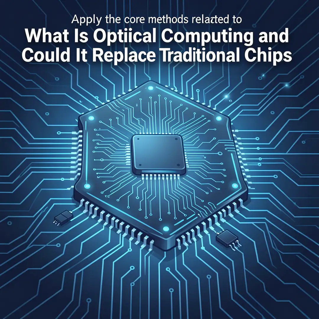 Step 5: Illustration for step: Apply the core methods related to What Is Optical Computing and Could It Repl