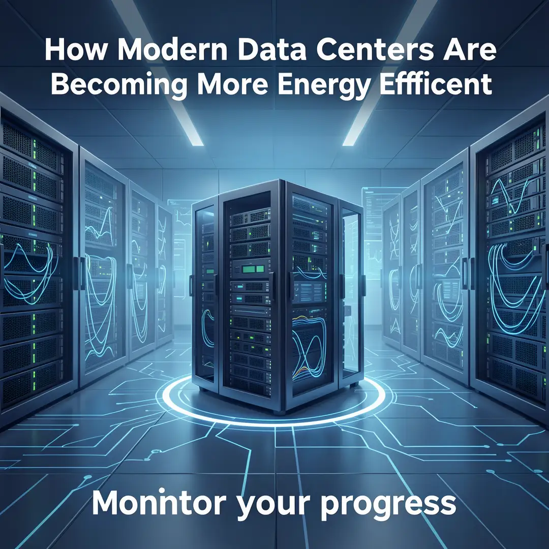 Step 6: Illustration for step: Monitor your progress related to How Modern Data Centers Are Becoming More En