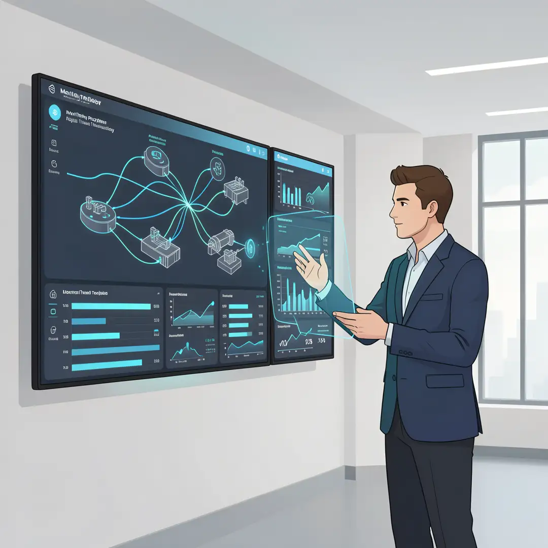 Step 6: Illustration for step: Monitor your progress related to What Is Digital Thread Technology and How Is
