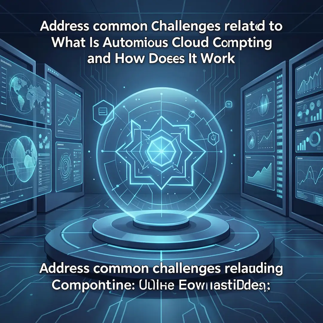 Step 7: Illustration for step: Address common challenges related to What Is Autonomous Cloud Computing and H