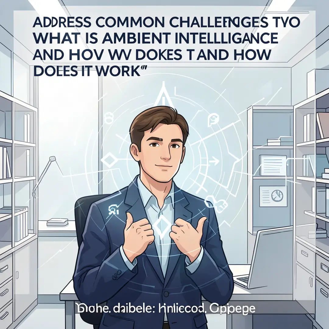 Step 7: Illustration for step: Address common challenges related to What Is Ambient Intelligence and How Doe