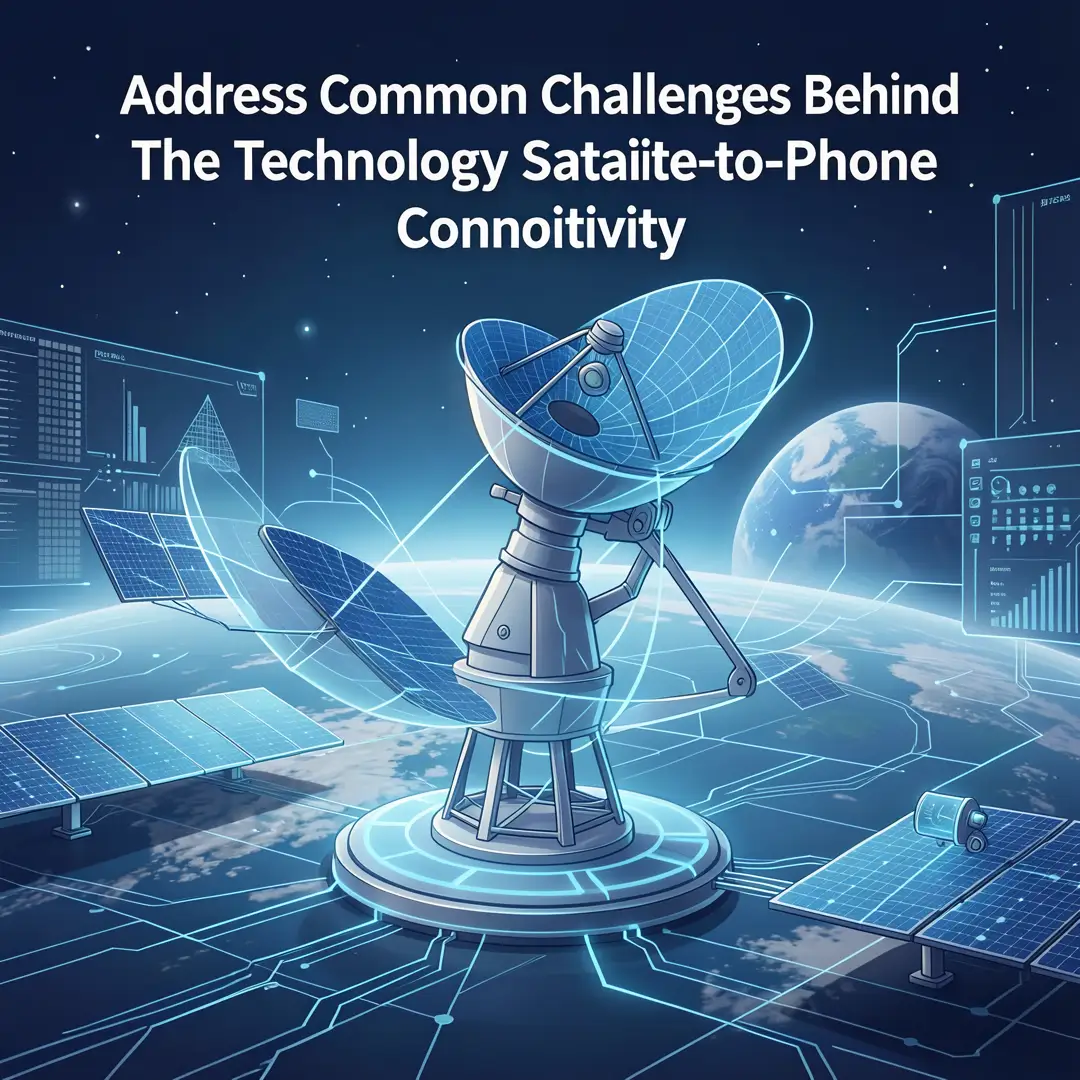 Step 7: Illustration for step: Address common challenges related to The Technology Behind Satellite-to-Phone