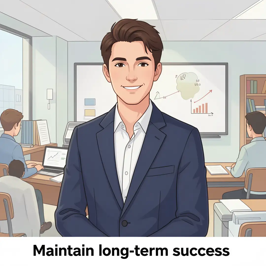 Step 8: Illustration for step: Maintain long-term success related to How Modern GPUs Accelerate Artificial I