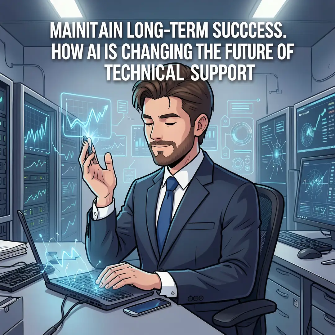 Step 8: Illustration for step: Maintain long-term success related to How AI Is Changing the Future of Techni