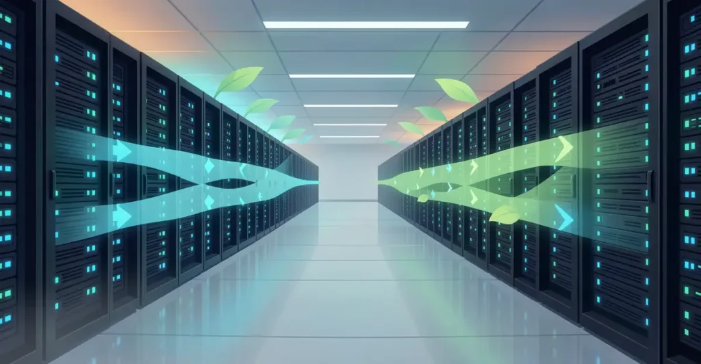 Featured image: Professional featured image for: How Modern Data Centers Are Becoming More Energy Efficient: Everyth