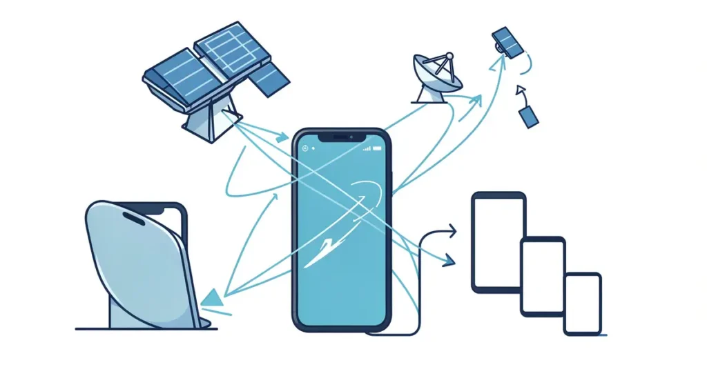 Featured image: Professional featured image for: The Technology Behind Satellite-to-phone Connectivity: Everything Y